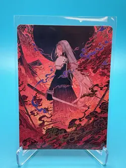 Nibelheim Aflame Art Series 35/53 Final Fantasy MTG Gold Stamped Signature - Image 1