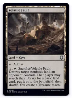 Volatile Fault NM Commander: Modern Horizons 3 0407 MTG Regular - Image 1