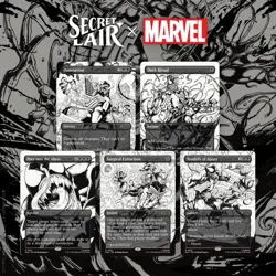 MTG Secret Lair x Marvel's Spider-Man: Venom Unleashed (Inks) ~ Sealed in Hand! - Image 3