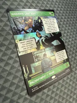 MTG Kraven’s Last Hunt #0226 Foil Borderless Rare Marvel’s Spider-Man (SPM) - Image 2