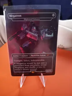 MTG Megatron - Blightsteel Colossus - Normal Secret Lair - Mint / Near Mint - Image 1