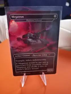 MTG Megatron - Blightsteel Colossus - Normal Secret Lair - Mint / Near Mint - Image 2