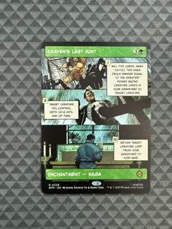 MTG Kraven’s Last Hunt #0226 Borderless Rare Marvel’s Spider-Man (SPM) - Image 1