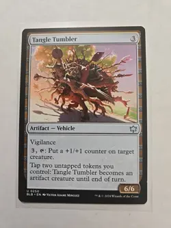 Tangle Tumbler - Bloomburrow - LP - MTG Magic - Uncommon - Artifact Vehicle - Image 1