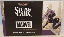 MTG Secret Lair x Marvel's Spider-Man: Villainous Plots ~ Rainbow FOIL ~ Sealed! - Image 1
