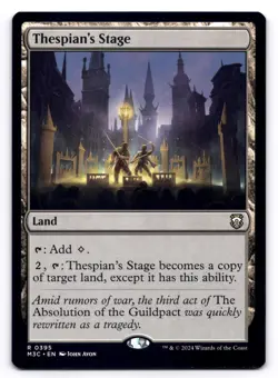 Thespian's Stage NM Commander: Modern Horizons 3 0395 MTG Regular - Image 1