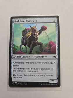 Barkform Harvester - Bloomburrow - LP - MTG Magic - Common - Creature - Image 1