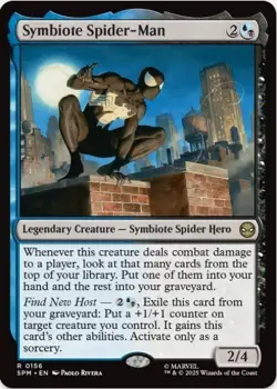 1 x Symbiote Spider-Man - Marvel's Spider-Man - LP - MTG - Image 1