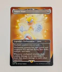 MTG Super State Secret Lair Drop Regular Card Sonic - Image 1