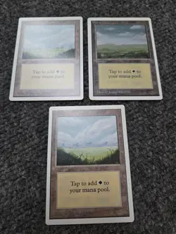 MTG Magic the Gathering Plains Unlimited Edition Lp/Nm Condition - Image 1