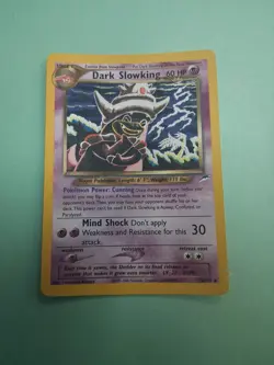 Pokemon Dark Slowking 20/105 Neo Destiny Vintage Rare LP - Image 1