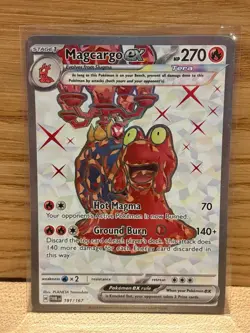 Magcargo ex(Full Art) Pokemon SV06 Twilight Masquerade Ultra Rare - Image 1