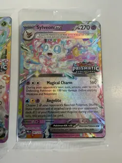 Sealed Pokemon Prismatic Evolutions Stamped Surprise Box Promo Sylveon Ex 41/131 - Image 1