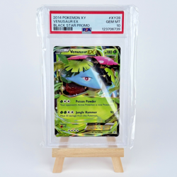 PSA 10 2014 Gem Mint Venusaur EX #XY28 Pokemon TCG XY Black Star Promo - Image 1