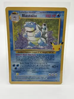 Blastoise 2/102 (Holo) Celebrations Classic Collection Near Mint Pokemon TCG - Image 1