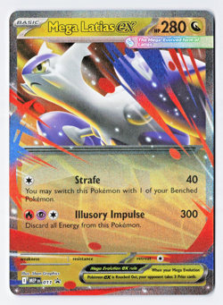Mega Latias ex 011 - ME01: Mega Evolution PROMO Rare Pokemon Holo NM - Image 1