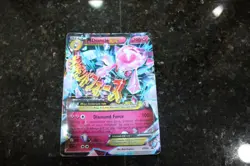 Vintage Pokemon Toy Mega MDiancie EX Jumbo & Mabsol EX Jumbo Promo's - Image 2
