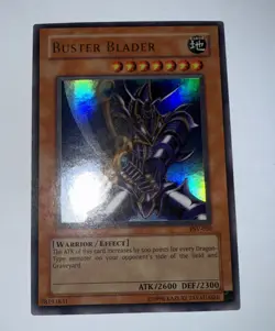 Yugioh Buster Blader PSV-050 Ultra Rare Unl Edition Original Print (NM) - Image 1