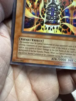 Yugioh Lava Golem PGD-107 Fiend/Effect Ultra Rare Invasion Of Chaos 00102380 - Image 4