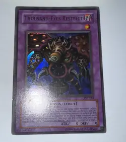 Yugioh Thousand-Eyes Restrict PSV-084 Ultra Rare Original Print (MP) - Image 1