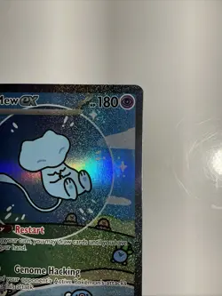 Mew ex 232/091 SV: Paldean Fates Holo Special Illustration Rare SIR Card Pokemon - Image 5