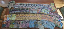 Pokemon Lot Of Over 160 Jumbo Cards NM - Image 1