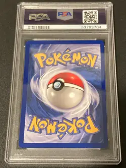 Pokemon Card Growlithe 28/102 Shadowless Base Set Graded PSA 9 MINT - Image 2