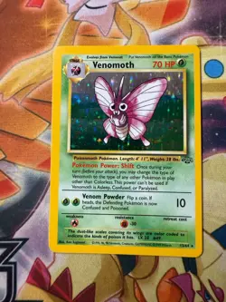 Pokemon - Venomoth Holo - 13/64 - Jungle - Rare Card - NM - Image 1