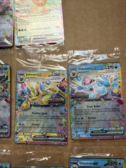 Prismatic Evolutions Surprise Box Sealed Stamped EX Promo Cards 10 Cards - Image 5