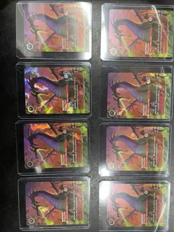 Lorcana MALEFICENT MONSTROUS DRAGON Enchanted 5/P3 Championship 8 Cards - Image 2