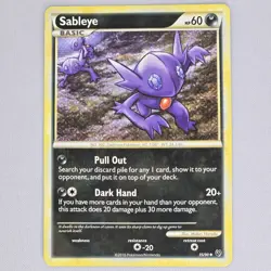 Sableye 35/90 Undaunted Regular Uncommon Pokemon Card TCG English LP - Image 1