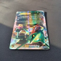 Pokemon TCG 2012 Rayquaza EX BW47 Black Star Promo Holo Card LP - Image 3