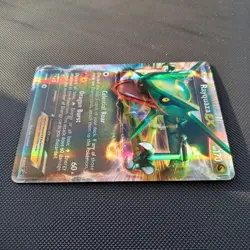 Pokemon TCG 2012 Rayquaza EX BW47 Black Star Promo Holo Card LP - Image 5