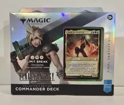 MTG Final Fantasy Limit Break Collector's Edition Commander Deck Surge Foil - Image 1