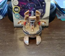 Bakugan Subterra Alpha Hydranoid 650G Tan Battle Brawlers Rare LOOSE HORN! - Image 3