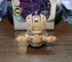 Bakugan Subterra Alpha Hydranoid 650G Tan Battle Brawlers Rare LOOSE HORN! - Image 4
