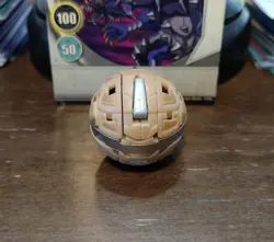 Bakugan Subterra Alpha Hydranoid 650G Tan Battle Brawlers Rare LOOSE HORN! - Image 5