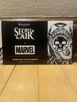 SECRET LAIR X MARVEL'S SPIDER-MAN: MANA SYMBIOTE RAISED FOIL EDITION - Image 1