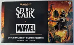 MTG Spider-Man Venom Unleashed (Colors), Foil, New/Sealed (Secret Lair Drop) - Image 1