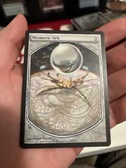 Mesmeric Orb Alter Mtg Mill Full Art - Image 2