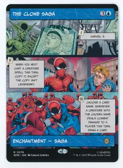 The Clone Saga #0219 Borderless MTG Marvel's Spider-Man - Image 1