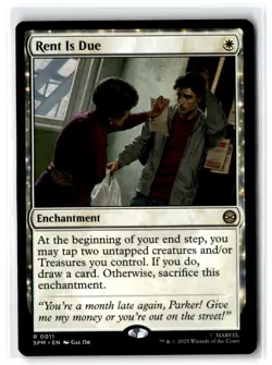 2025 Marvel's Spider-Man Rent Is Due Expansion/Rare #11 - Image 1