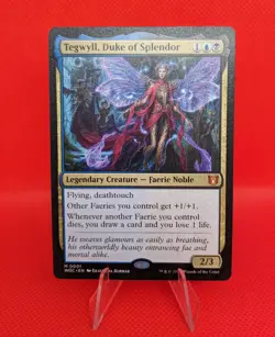 MTG Tegwyll, Duke of Splendor (1/208) Wilds of Eldraine Commander - Image 1