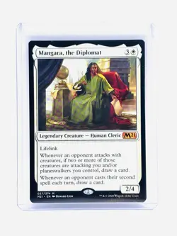 Magic The Gathering, Mangara, the Diplomat, Core Set 2021, Regular MT/NM - Image 1