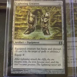 Lightning Greaves Mirrodin Regular - Image 1