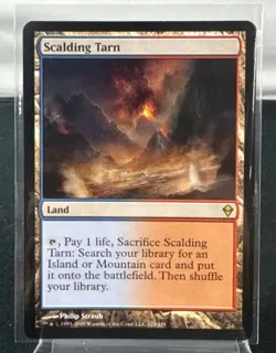 Magic The Gathering: Scalding Tarn Zendikar Regular - ST8 - Image 1