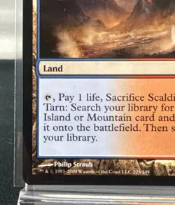 Magic The Gathering: Scalding Tarn Zendikar Regular - ST8 - Image 5