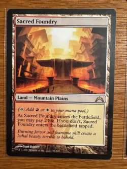 4x Sacred Foundry - Gatecrash - NM/LP - Magic the Gathering Playset - MTG - Image 5