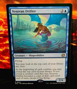 magic the gathering - Vesuvan Drifter - Creature - Shapeshifter - Rare - Blue - Image 1