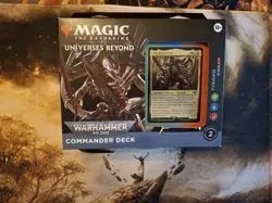 MTG Warhammer 40,000 Commander Deck Tyranid Swarm Sealed Magic the Gathering - Image 1
